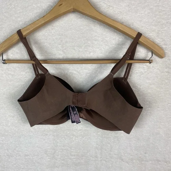 Victoria's Secret Very Sexy Push-Up Bra Size 36C Brown Smooth - Picture 2 of 9